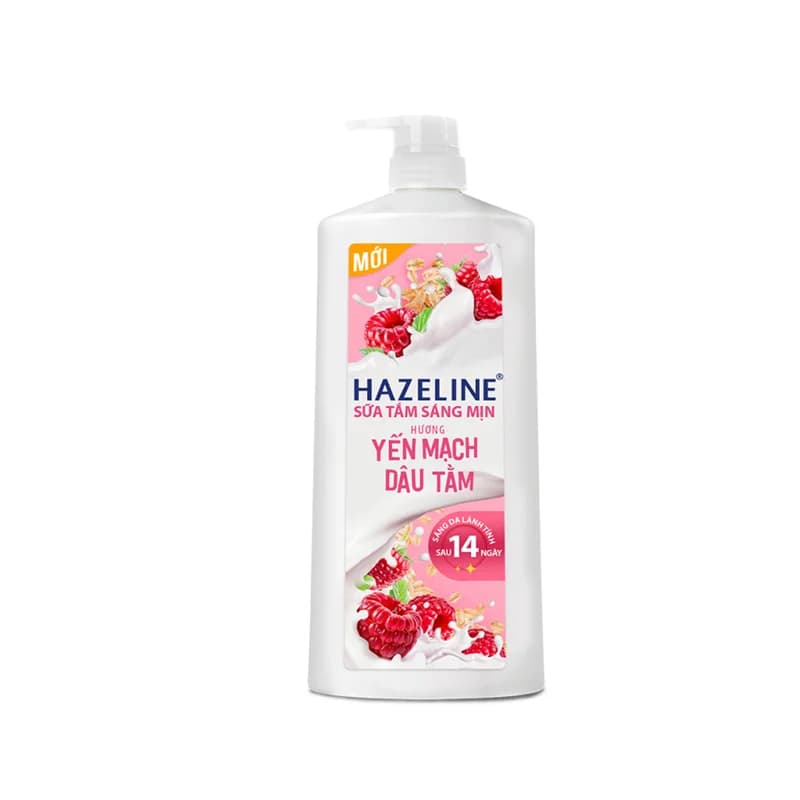 Sữa tắm Hazeline yến mạch dâu tằm chai 800g