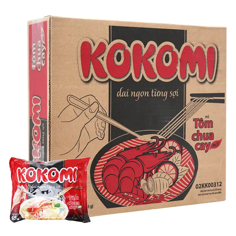 Mì Kokomi Tôm Chua Cay gói 65g