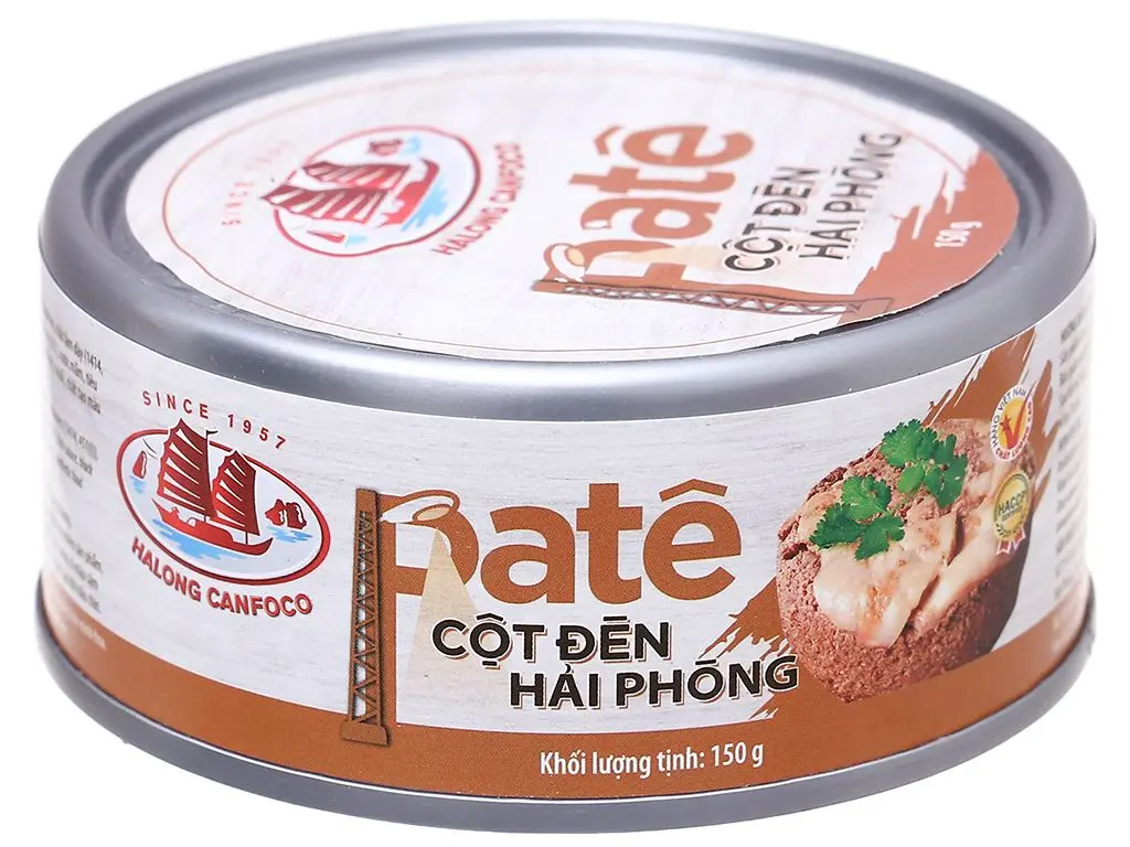 PATÊ Cột Đèn Hải Phòng hộp 150g