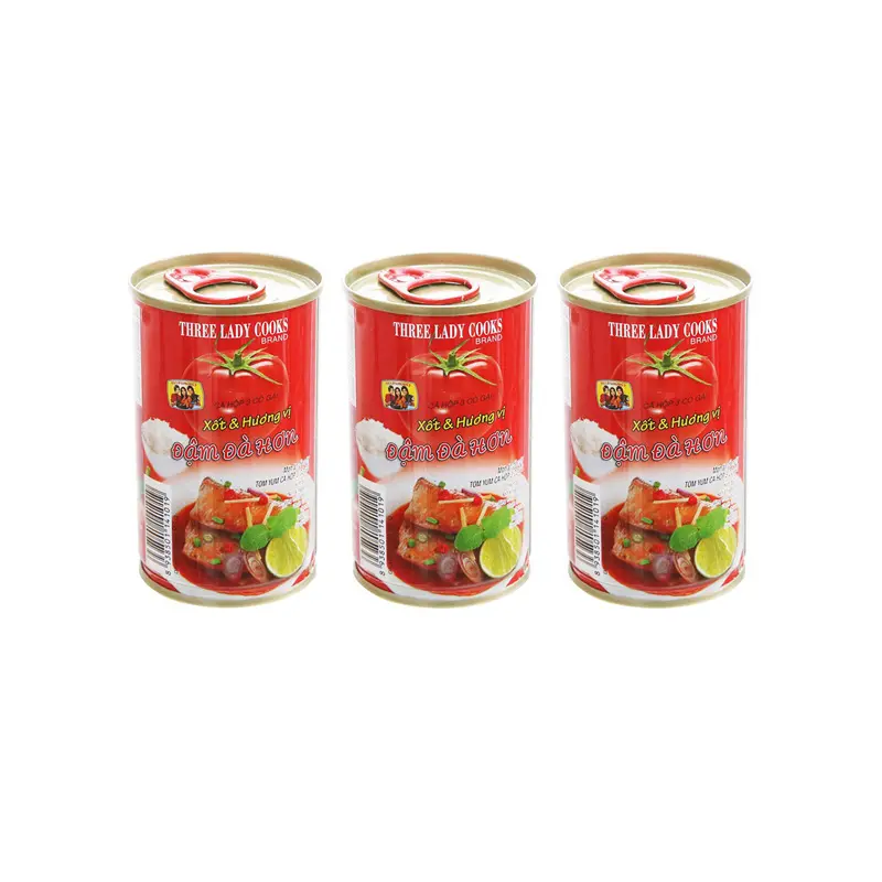 Cá hộp 3 cô gái vị đậm đà hơn lon 155g