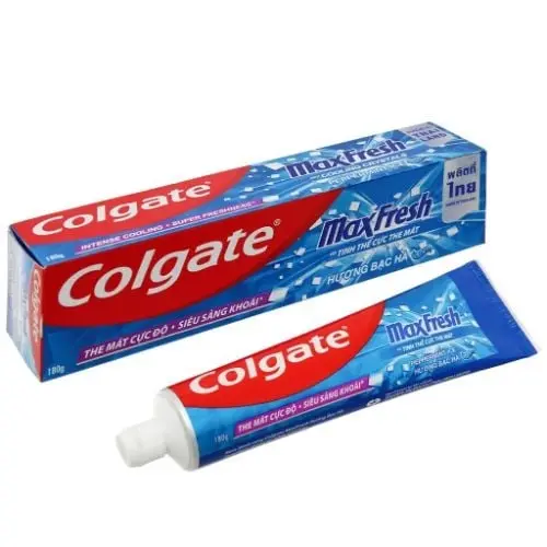[P003566] Kem đánh răng Colgate Max Fresh bạc hà tuýp 180g