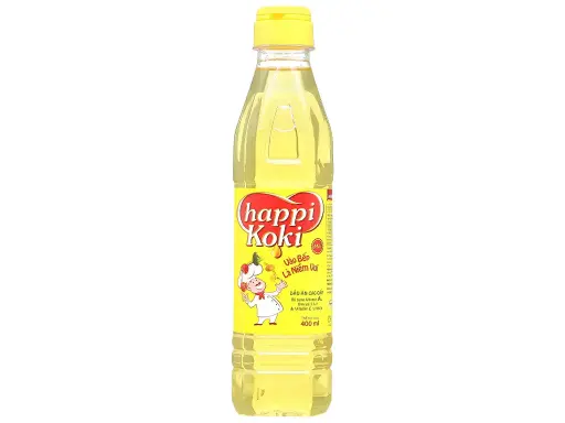 [P000010] Dầu Happy Koki chai 400ml