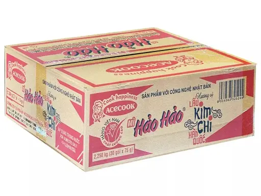 [P001545] Thùng 30 Gói Mì Hảo Hảo Lẩu Kim Chi Hàn Quốc