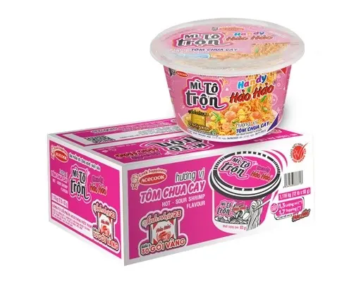 [P002649] THÙNG 12 TÔ TRỘN HANDY HƯƠNG VỊ TÔM CHUA CAY 93g