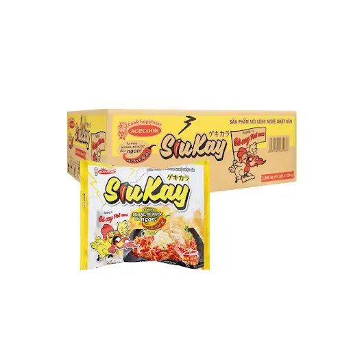 [P000088] Thùng 24 gói Mì SiuKay Vị Gà Cay Phô Mai