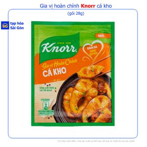 Gia vị hoàn chỉnh cá kho gói  28g