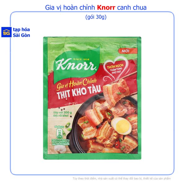 Gia vị hoàn chỉnh thịt kho tàu gói 28g